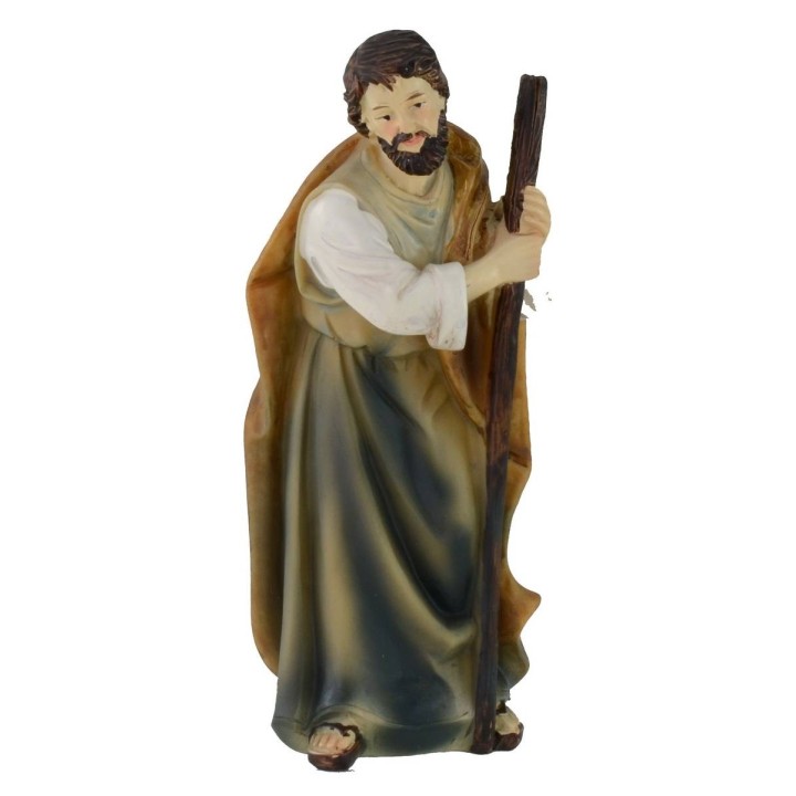 Natività 3 soggetti cm 14 in resina