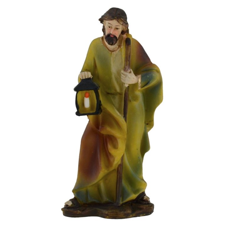 Set 10 figure 12 cm Natività presepe, Re Magi, angelo e cammello
