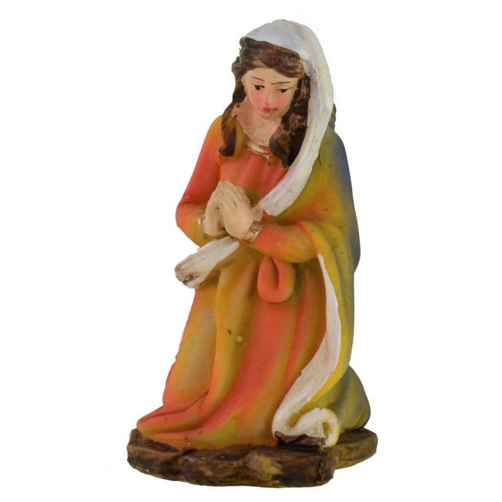 Set 10 figure 12 cm Natività presepe, Re Magi, angelo e cammello