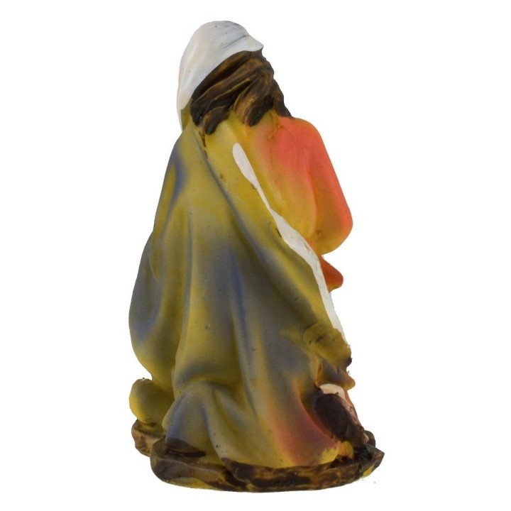 Set 10 figure 12 cm Natività presepe, Re Magi, angelo e cammello
