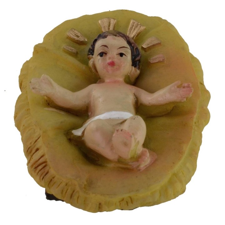 Set 10 figure 12 cm Natività presepe, Re Magi, angelo e cammello