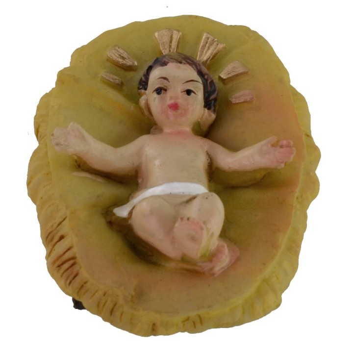 Set 10 figure 12 cm Natività presepe, Re Magi, angelo e cammello