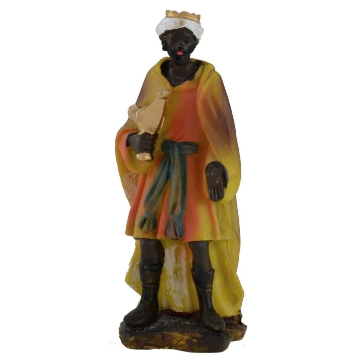 Set 10 figure 12 cm Natività presepe, Re Magi, angelo e cammello