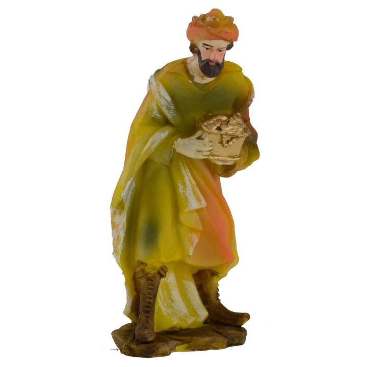 Juego de 10 figuras de 12 cm Nacimiento, Reyes Magos, ángel y