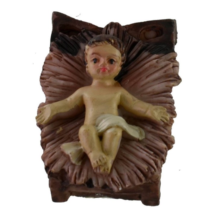Natività 5 soggetti in resina serie 11 cm