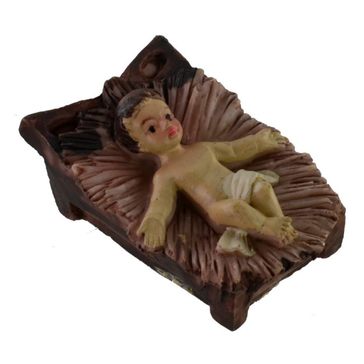 Natività 5 soggetti in resina serie 11 cm