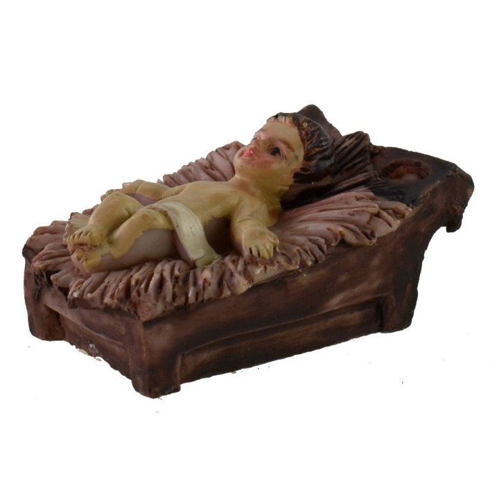 Natività 5 soggetti in resina serie 11 cm