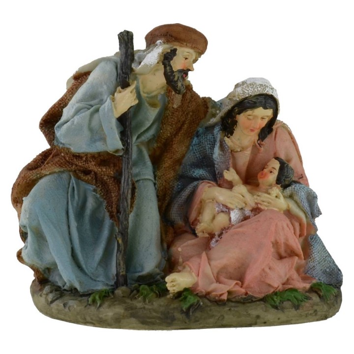 Natività monoblocco in resina cm 15x11x14,6 h