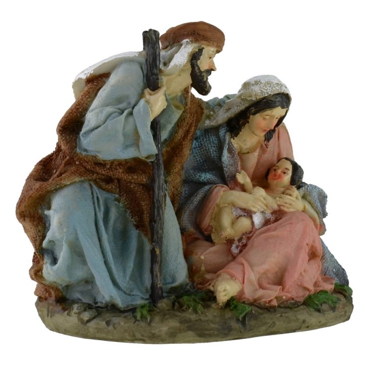 Natività monoblocco in resina cm 15x11x14,6 h
