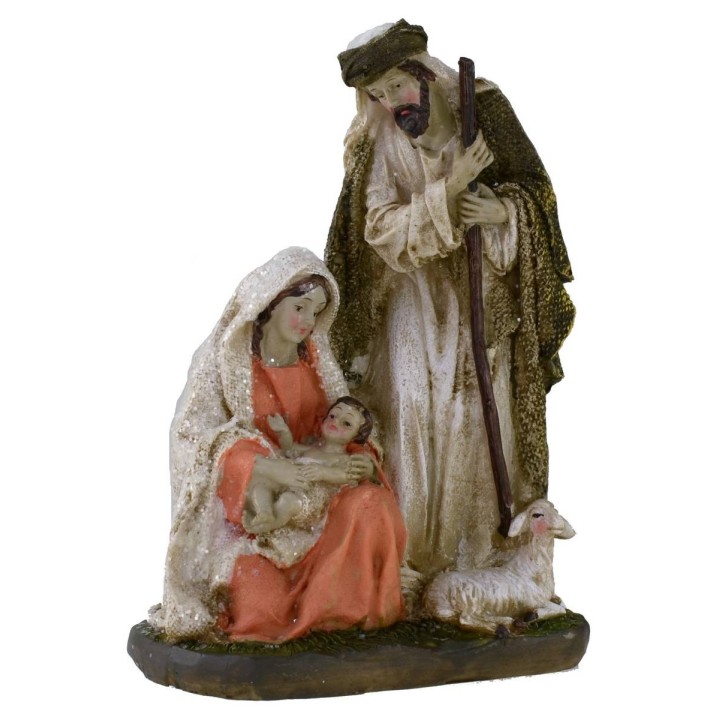Monobloc nativity in resin cm 14x8x20 h cm
