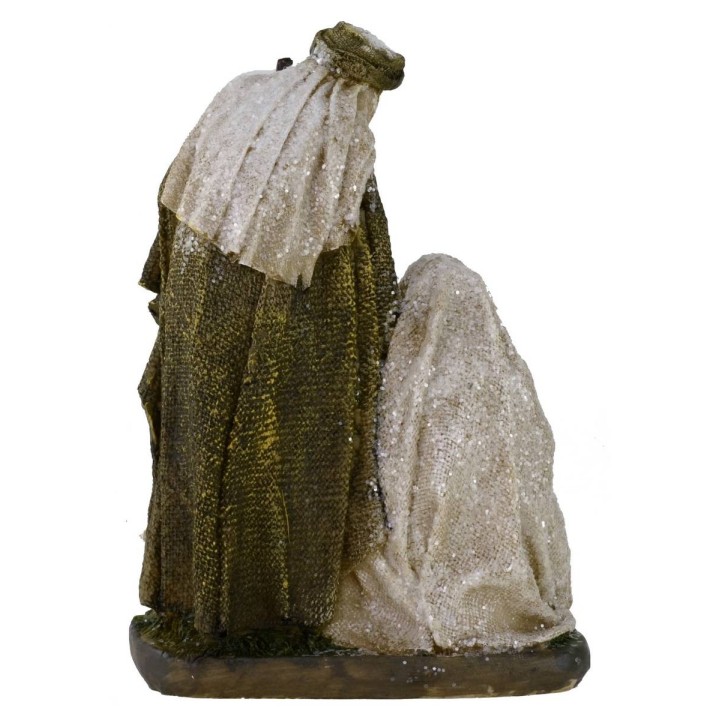 Natividad monobloque en resina cm 14x8x20 h cm