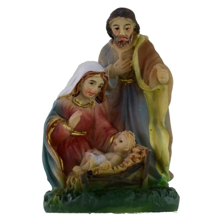 Nativity 4 cm in resin
