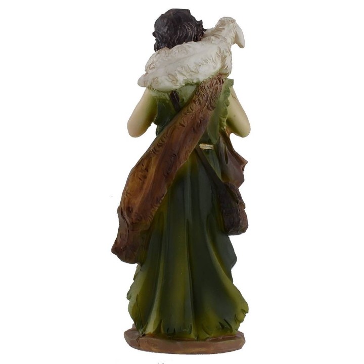 Nativity set of 11 subjects 9 cm in resin