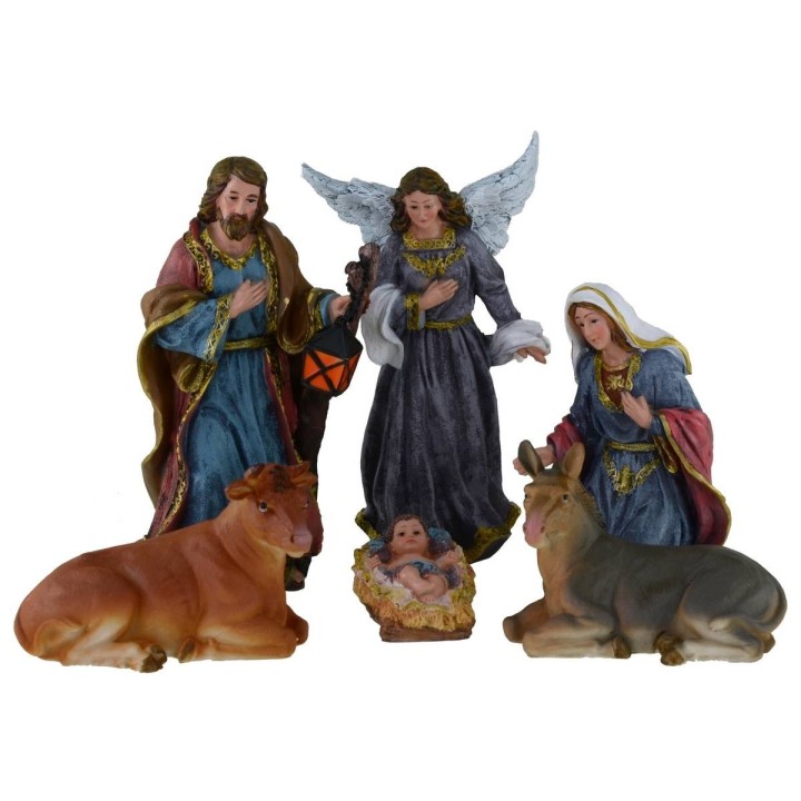 Nativity set 11 subjects 27 cm for nativity scene