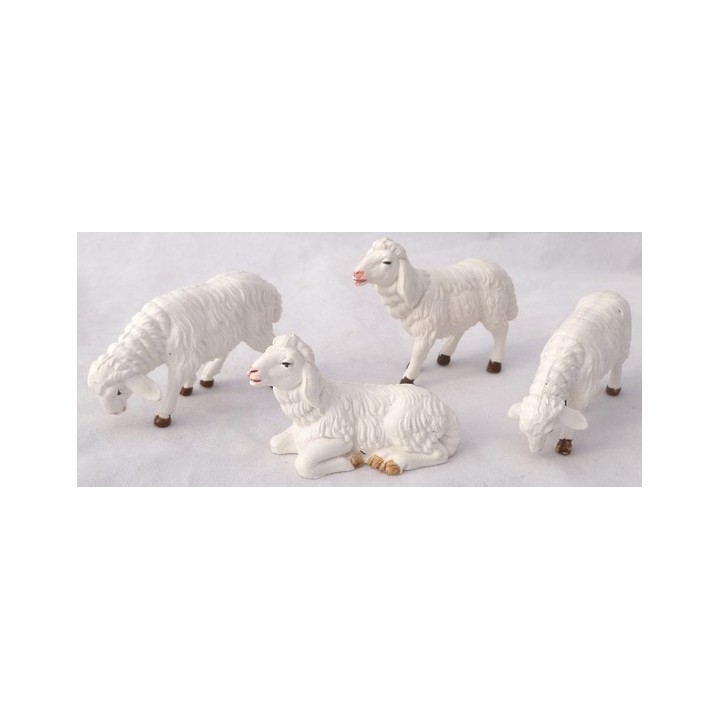 Set 4 pecore presepe - PG10