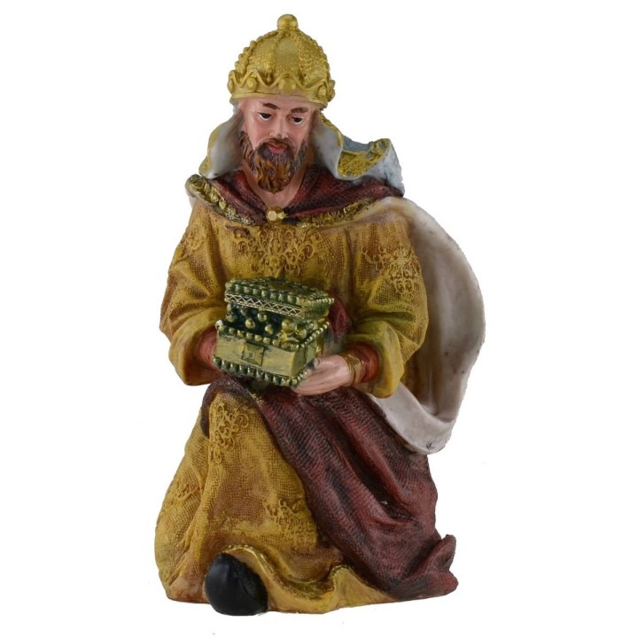 Natività in set 11 soggetti cm 27 per presepe