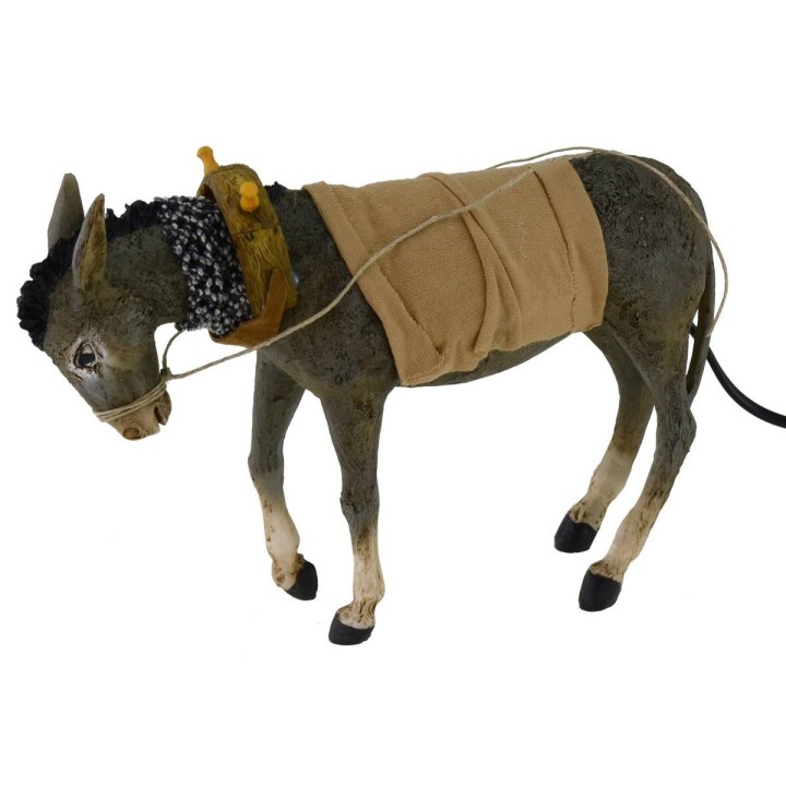 Asino in movimento Pigini per statue 30 cm