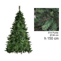 Albero di Natale pino germoglio 150 cm rami 514