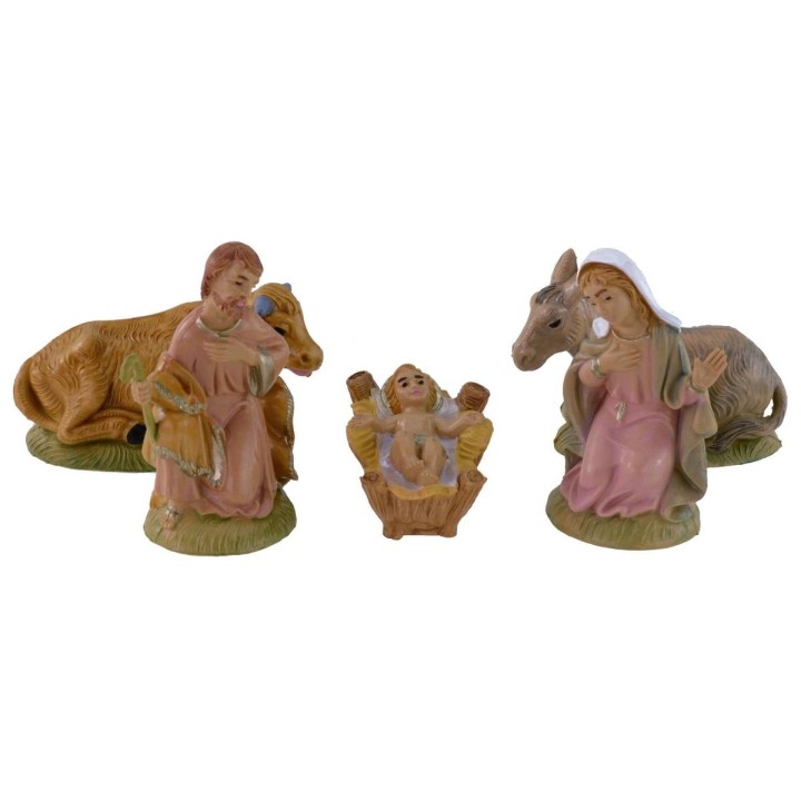 Nativity 8 subjects series 8 cm in pvc