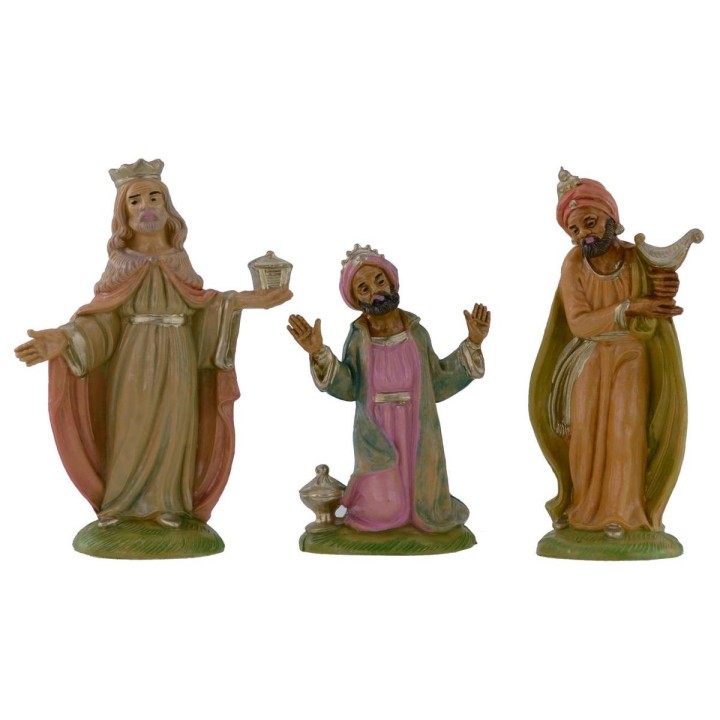 Natività 8 soggetti serie 9 cm in pvc