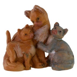 Family of cats series 12 cm Fontanini