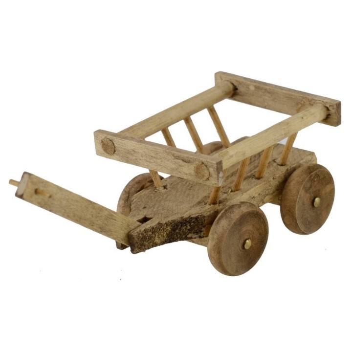 Carro in legno 11,5x4x4 h