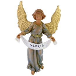 Ángel Gloria azul 10 cm Fontanini