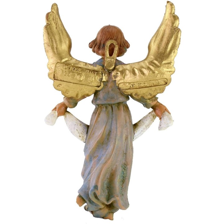 Ángel Gloria azul 10 cm Fontanini