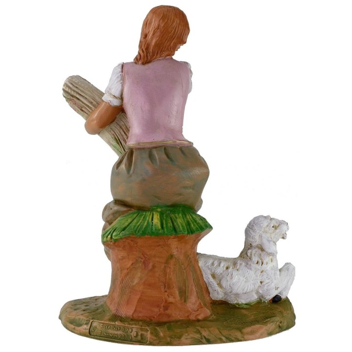 Donna seduta serie 19 cm Fontanini