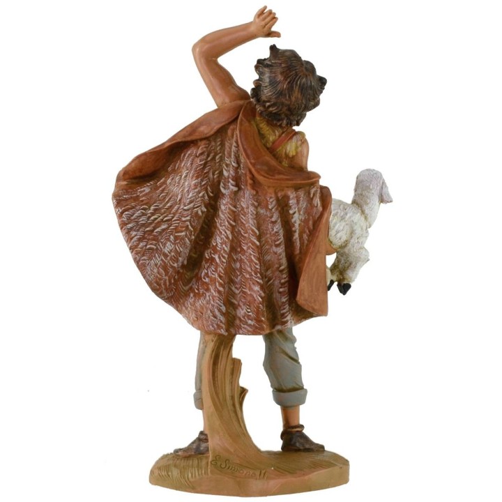 Pastore con agnello 19 cm Fontanini