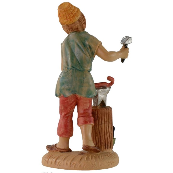 Herrero de 10 cm en PVC de lujo