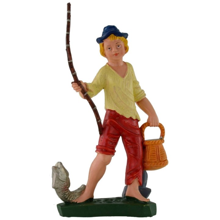 Pescador de 12 cm en PVC