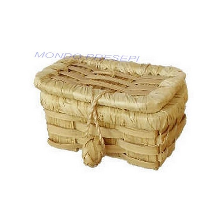 Baúl abrible de mimbre de 4 cm