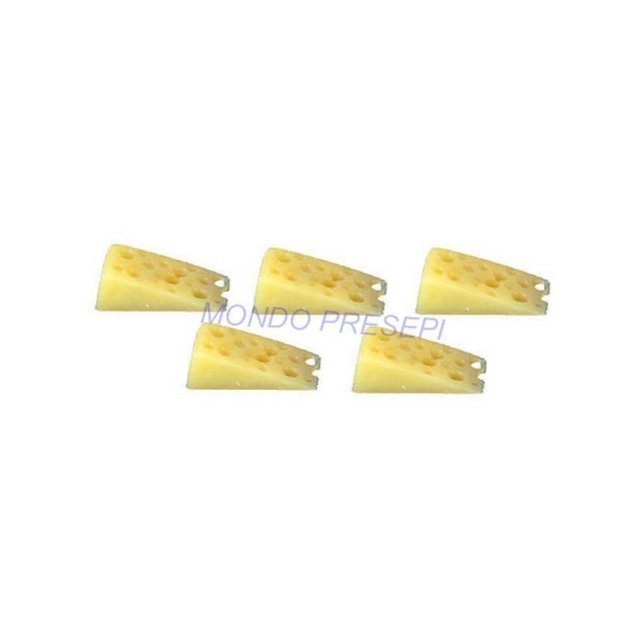 5 slices of cheese set