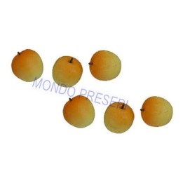 Set 6 mele gialle-arancio