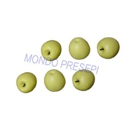 Pon 6 manzanas amarillas