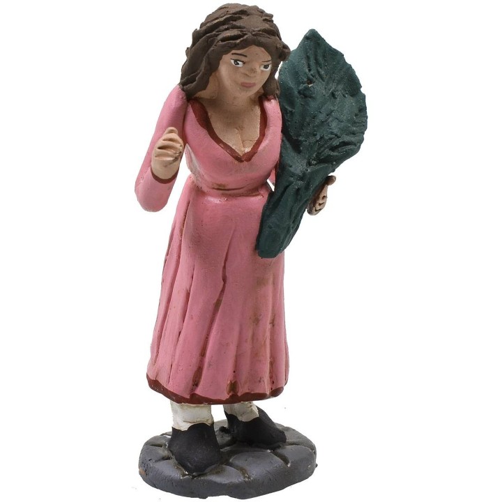 Donna con fascina 10 cm