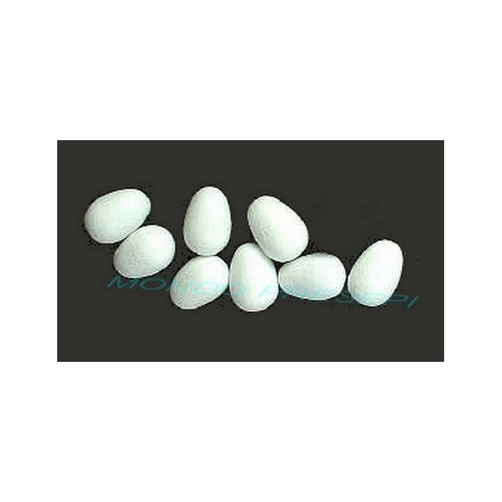 Set of 8 eggs 7X10 mm