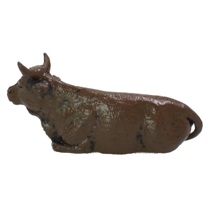 Bue seduto per statue 6 cm Landi Moranduzzo