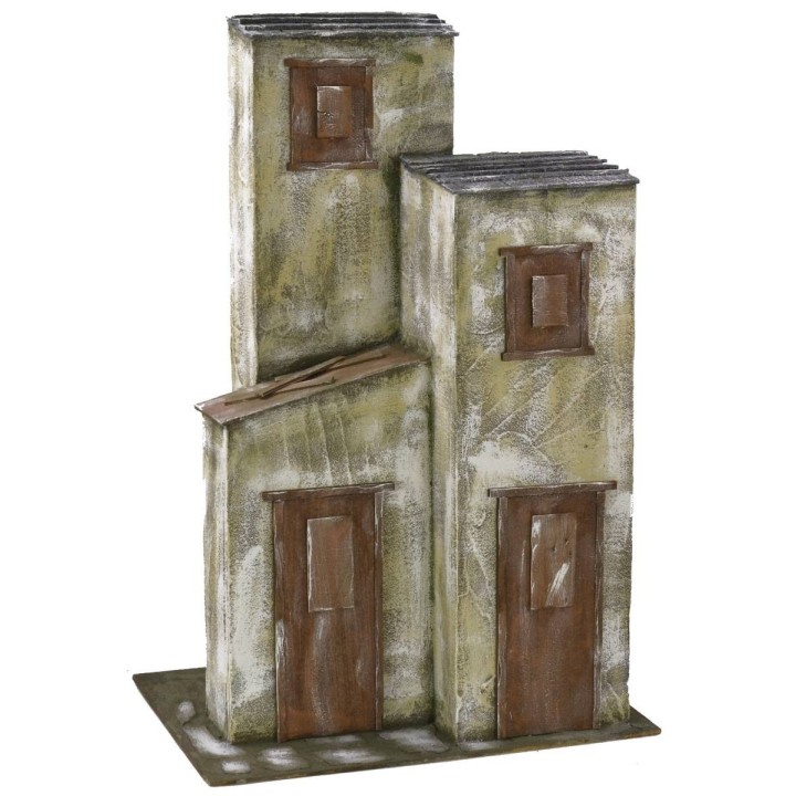 Casa a tre colonne cm 40x29x60,5 h per statue da 20 cm