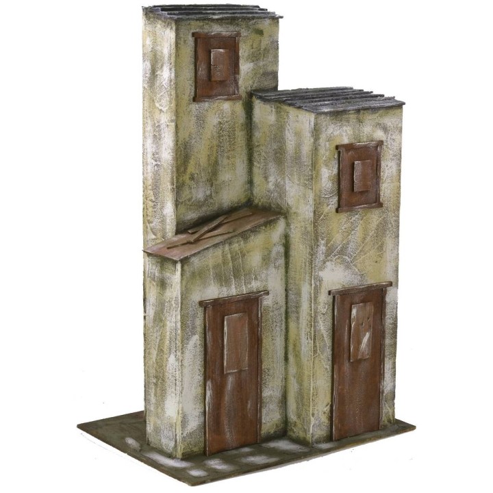Casa a tre colonne cm 40x29x60,5 h per statue da 20 cm