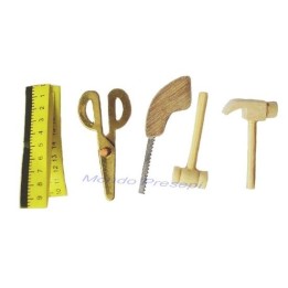 Juego de 5 herramientas de carpintero - 54510