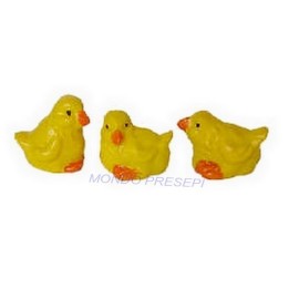 Set 3 Chicks 1.5 cm
