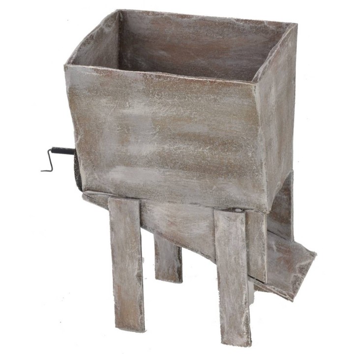 Millstone for miller cm 11,5x14x22,5 h for 30 cm statues