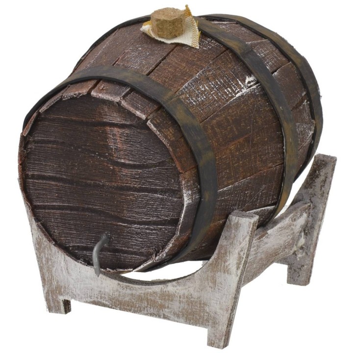 Barrel on base cm 10,5x9x11 h