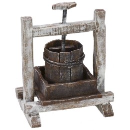 Prensa de madera de 8,5x6x10,5 cm de altura para estatuas de 12