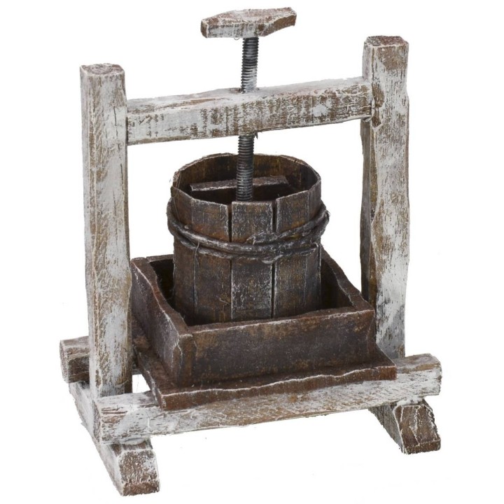 Prensa de madera de 8,5x6x10,5 cm de altura para estatuas de 12