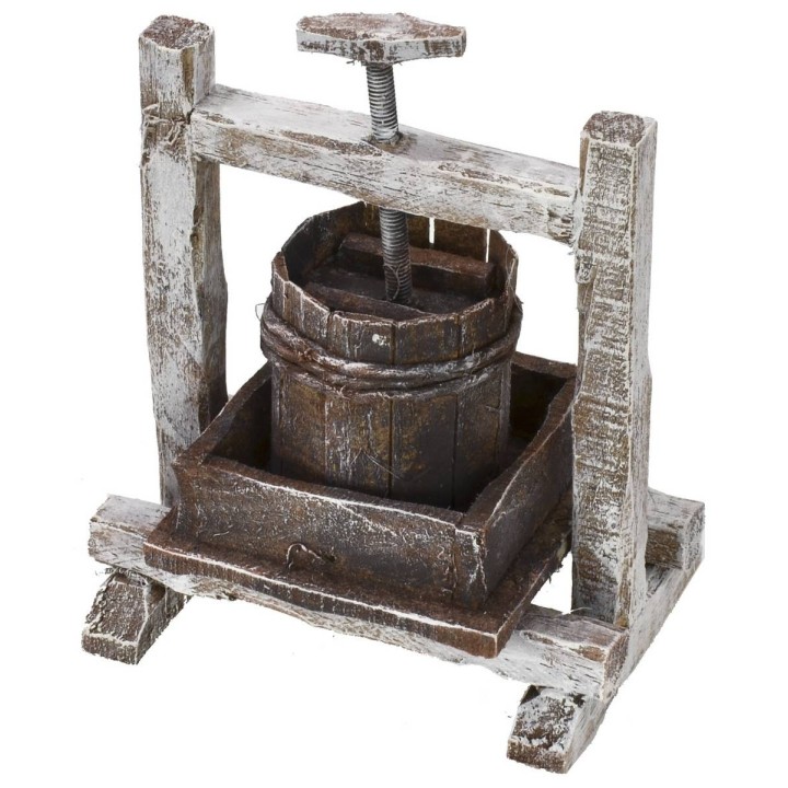 Prensa de madera de 8,5x6x10,5 cm de altura para estatuas de 12
