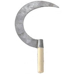 Hoz de madera y metal de 6,2 cm