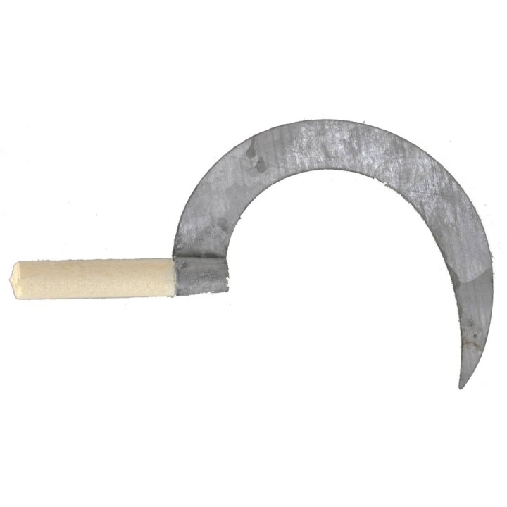 Hoz de madera y metal de 6,2 cm